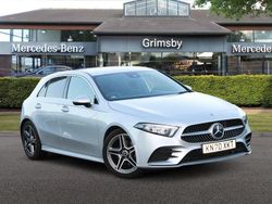 Iridium silver metallic Used 2020 Mercedes A200 AMG line Hatchback | £16,900 (Fair price)