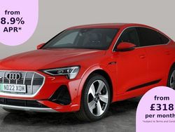 Used 2022 Audi e-tron Sportback S-Line SUV | £22,690 (Super price)