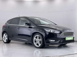 Black Used 2017 Ford Focus Titanium Hatchback | £6,760 (Good price)