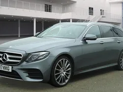 Grey Used 2017 Mercedes E220 AMG line Estate | £19,999 (Fair price)