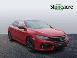 Red Used 2022 Honda Civic EX Hatchback | £17,699 (Fair price)