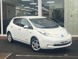 White Used 2016 Nissan Leaf Acenta Hatchback | £3,950 (A bit pricey)