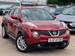Red Used 2011 Nissan Juke Acenta SUV | £5,975 (Fair price)