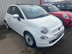 White Used 2021 Fiat 500 Lounge Hatchback | £8,495 (Fair price)
