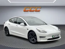 White Used 2021 Tesla Model 3 Standard Range Plus Sedan | £13,490 (Good price)