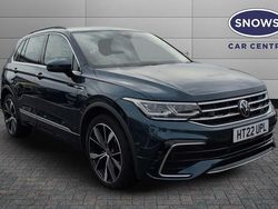 Blue Used 2022 VW Tiguan R-line SUV | £23,499 (Good price)