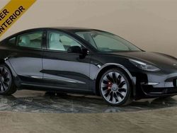 Black Used 2021 Tesla Model 3 Performance Sedan | £29,028