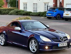 Blue Used 2008 Mercedes SLK350 Cabriolet | £7,500 (Expensive)