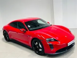 Red Used 2020 Porsche Taycan Performance Package Sedan | £45,000 (A bit pricey)