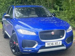 Blue Used 2016 Jaguar F-Pace SUV | £18,990 (Super price)