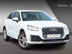 White Used 2018 Audi Q2 S-Line SUV | £15,750 (Fair price)