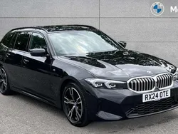 Black Used 2024 BMW 320 M Sport Estate | £36,313 (Expensive)