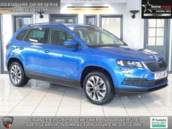 Blue Used 2021 Skoda Karoq SE Drive SUV | £15,640 (Fair price)