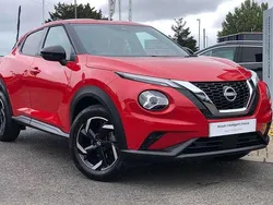 Red Used 2022 Nissan Juke N-Connecta SUV | £15,199 (Fair price)