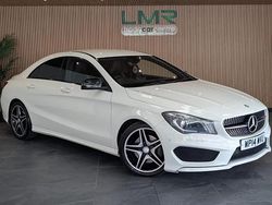 White Used 2014 Mercedes CLA220 AMG Sedan | £8,490 (Fair price)
