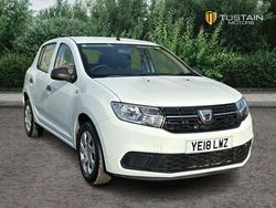 White Used 2018 Dacia Sandero Ambiance Hatchback | £6,499 (Fair price)