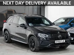 Black Used 2019 Mercedes GLC220 AMG line SUV | £25,995 (A bit pricey)