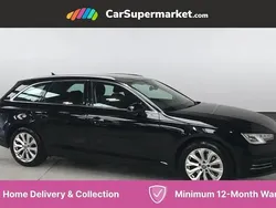 Black Used 2018 Audi A4 Estate | £11,197 (Fair price)
