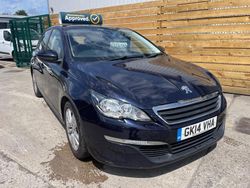 Blue Used 2014 Peugeot 308 Active Hatchback | £2,995 (Fair price)