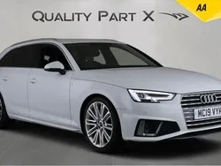 White Used 2019 Audi A4 S-Line Estate | £17,000 (Super price)