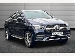 Blue Used 2021 Mercedes GLE400 AMG Line Premium Plus Coupe | £47,150 (Good price)