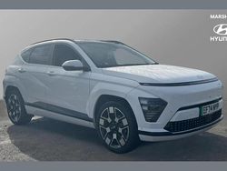White Used 2025 Hyundai Kona Ultimate SUV | £28,100 (Expensive)