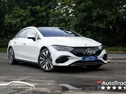 White Used 2022 Mercedes EQE350 Exclusive Luxury Sedan | £36,999