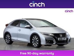 Silver Used 2016 Honda Civic SR Hatchback | £12,399 (Fair price)