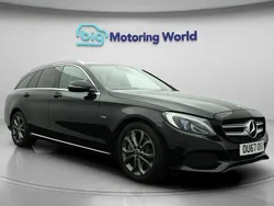 Black Used 2017 Mercedes C350e Estate | £12,900 (Fair price)