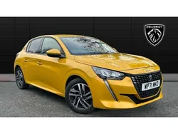 Yellow Used 2022 Peugeot 208 Allure Premium Hatchback | £14,727 (Fair price)