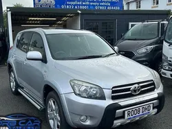 Silver Used 2008 Toyota RAV4 T1 SUV | £4,999 (A bit pricey)