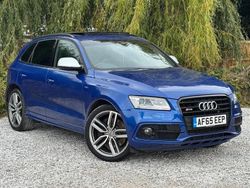 Blue Used 2015 Audi SQ5 Design SUV | £16,895 (Fair price)