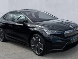 Black Used 2024 Skoda Enyaq iV vRS SUV | £36,190 (Fair price)