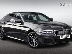 Grey Used 2022 BMW 530e M Sport | £26,750 (Fair price)