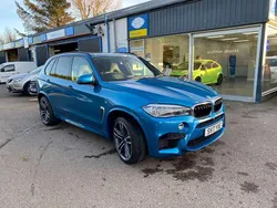 Blue Used 2017 BMW X5 M M Sport SUV | £44,900 (Expensive)