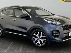 Silver Used 2017 Kia Sportage GT-Line SUV | £11,295 (Good price)