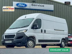 White Used 2023 Peugeot Boxer Premium Van | £19,994 (Fair price)