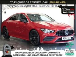 Red Used 2022 Mercedes CLA180 AMG line Sedan | £19,870 (Good price)