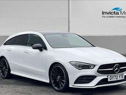 White Used 2022 Mercedes CLA180 AMG Line Premium Plus Sedan | £23,643 (Fair price)