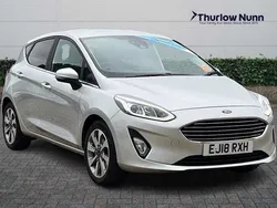 Silver Used 2018 Ford Fiesta Zetec Hatchback | £8,499 (Fair price)
