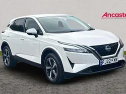 White Used 2022 Nissan Qashqai N-Connecta SUV | £18,995 (Fair price)
