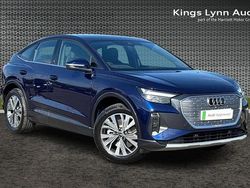 Blue Used 2025 Audi Q4 Sportback e-tron Sport SUV | £34,271