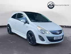 White Used 2012 Vauxhall Corsa Edition Hatchback | £4,495 (Fair price)