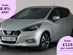 Silver Used 2022 Nissan Micra S Hatchback | £9,562 (Fair price)