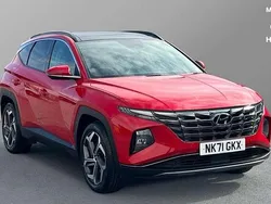 Red Used 2022 Hyundai Tucson Ultimate SUV | £23,194 (Fair price)