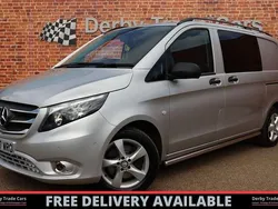 Silver Used 2017 Mercedes Vito MPV | £19,990 (Fair price)
