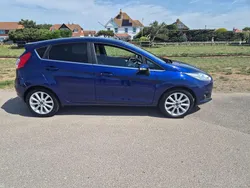 Deep impact blue metallic Used 2017 Ford Fiesta Titanium Hatchback | £9,995 (A bit pricey)