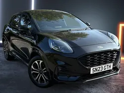 Black Used 2023 Ford Puma ST-Line Hatchback | £19,999 (Fair price)
