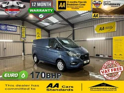 Blue Used 2021 Ford Transit Custom Limited | £10,995