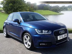 Blue Used 2015 Audi A1 Sportback Sport Hatchback | £7,300 (Good price)